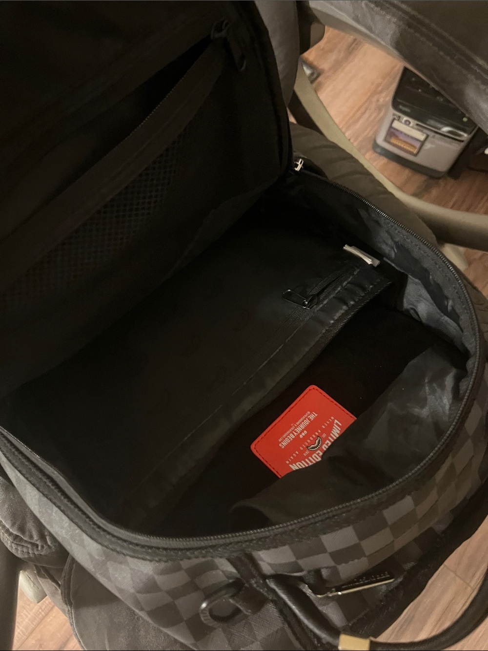 🔥Sprayground platinum drips Designer backpack Rare - Picture 4 of 11
